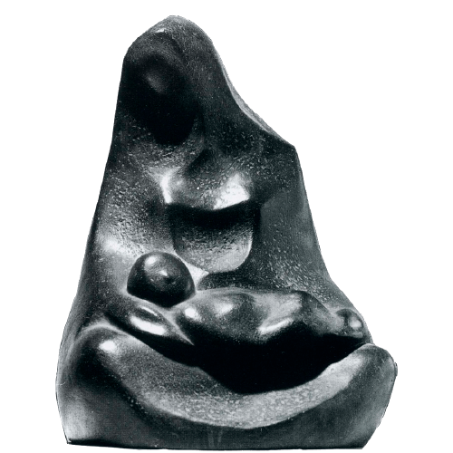 Maternidad sentada