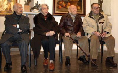 Cuatro artistas nonagenarios de Salamanca unen sus trayectorias en una única exposición